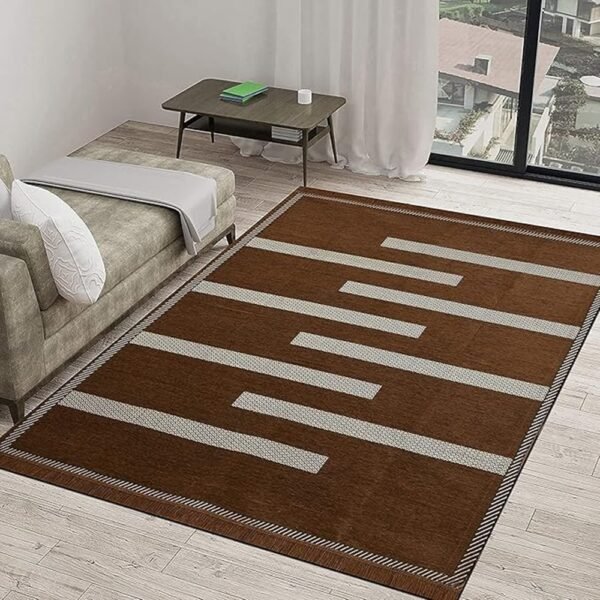 | DOLLIVO CHENNILE_LINES CARPET | 5 Feet x 7 Feet |