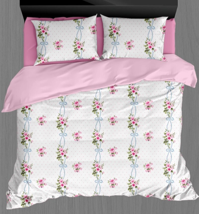 White Beauty Elegant White Double Bedsheet Set with Pillow Covers–Premium Cotton Fast Colour -350 TC, 200 GSM_90x100 inches_250 x 230 cm