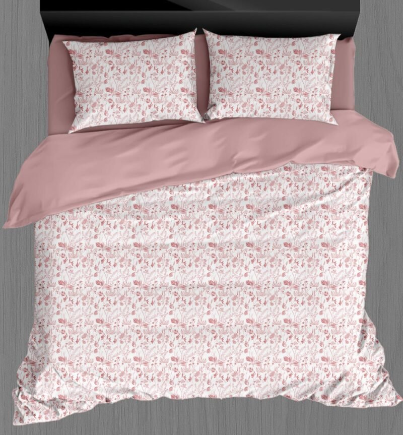 White Beauty Elegant White Double Bedsheet Set with Pillow Covers–Premium Cotton Fast Colour -350 TC, 200 GSM_90x100 inches_250 x 230 cm