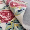 Floral Rose Petal's Design Soft | Hand Tufted Carpet & Rug | Premium quality Qualeen | All Sizes |