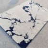 Modern White & Navy Abstract Crackle Design Soft | Hand Tufted Carpet & Rug | Premium quality Qualeen | All Sizes |