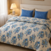 DORIYA Premium Cotton King Size Bedsheet Set –180 TC Heavy weight cotton_90x108 inches_228 x 274 cm