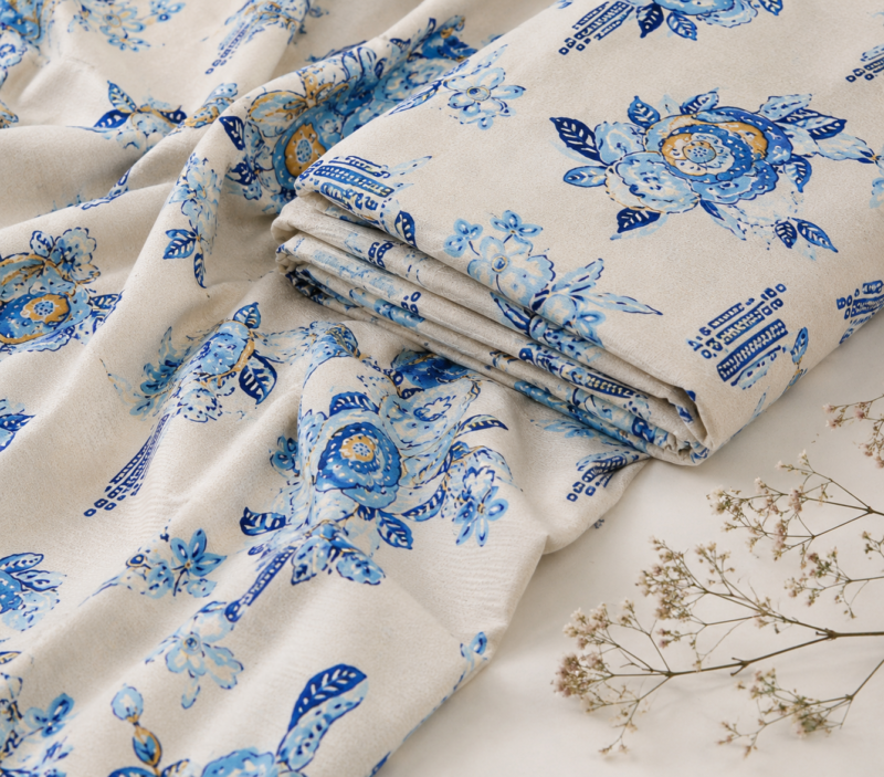 DORIYA Premium Cotton King Size Bedsheet Set –180 TC Heavy weight cotton_90x108 inches_228 x 274 cm