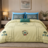 MILKY WHITE Premium Cotton Super King Size Bedsheet set with 2 Pillow Covers | 220 TC Heavy Weight Pure Cotton | Soft, Breathable & Skin-Friendly | Size 108 x 108 Inches |