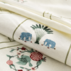 MILKY WHITE Premium Cotton Super King Size Bedsheet set with 2 Pillow Covers | 220 TC Heavy Weight Pure Cotton | Soft, Breathable & Skin-Friendly | Size 108 x 108 Inches |