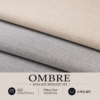 OMBRE Pure Cotton Premium size Bedsheet with 2 Pillow Covers | 300 TC | Textured Print | 108 x 108 Inches | Soft, Breathable, Skin Friendly & Fade Resistant | PVC Packing |