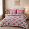 DORIYA Premium Cotton King Size Bedsheet Set –180 TC Heavy weight cotton_90x108 inches_228 x 274 cm