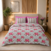 DORIYA Premium Cotton King Size Bedsheet Set –180 TC Heavy weight cotton_90x108 inches_228 x 274 cm