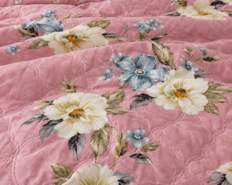 SNUGGLE Premium Ultrasonic Reversible Double Bed Comforter | All Season Quilt | Imported Glace Cotton (Cotton Feel) | Soft Microfiber Filling | 90 x 100 Inches | Light weight & Cozy | Attractive Bag Packing |