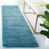 Dollivo Shaggy Carpet & Rug | Plain - Light Green |
