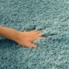 Dollivo Shaggy Carpet & Rug | Plain - Light Green |