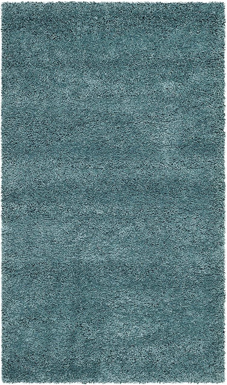 Dollivo Shaggy Carpet & Rug | Plain - Light Green |
