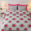 DORIYA Premium Cotton King Size Bedsheet Set –180 TC Heavy weight cotton_90x108 inches_228 x 274 cm