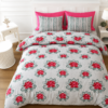 DORIYA Premium Cotton King Size Bedsheet Set –180 TC Heavy weight cotton_90x108 inches_228 x 274 cm