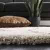 Dollivo Shaggy Carpet & Rug | Plain - Off White |