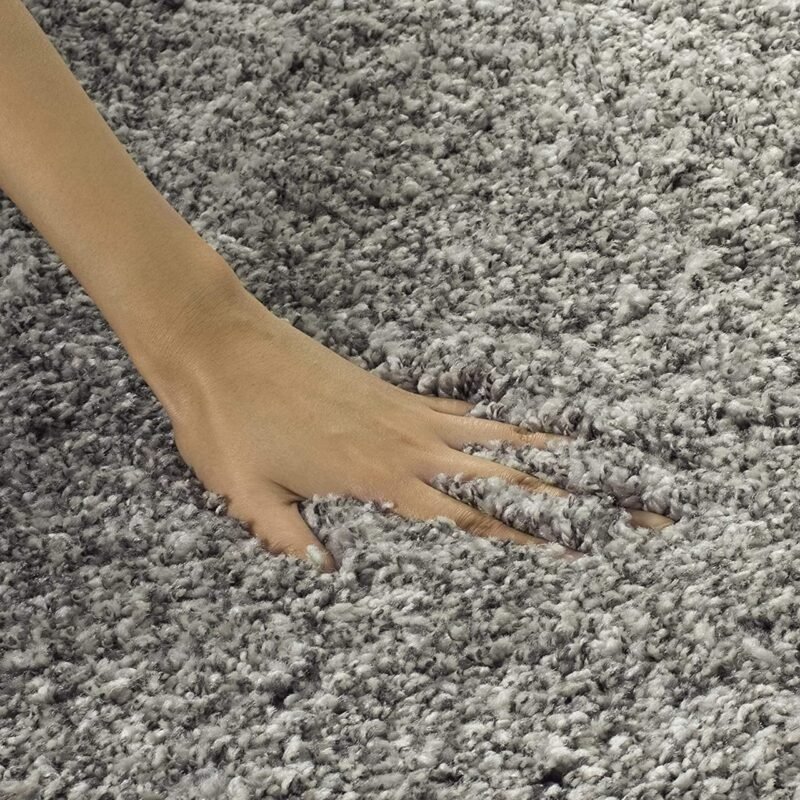 Dollivo Shaggy Carpet & Rug | Plain - Grey |