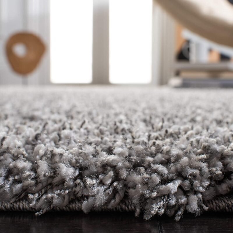 Dollivo Shaggy Carpet & Rug | Plain - Grey |