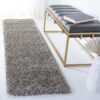 Dollivo Shaggy Carpet & Rug | Plain - Grey |