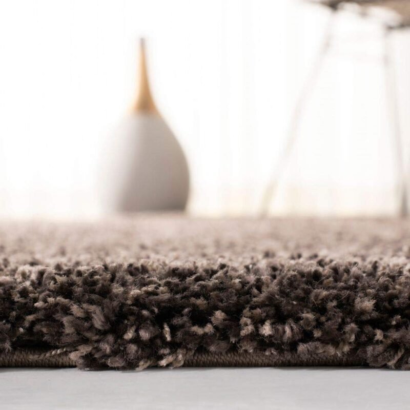 Dollivo Shaggy Carpet & Rug | Plain - Beige |